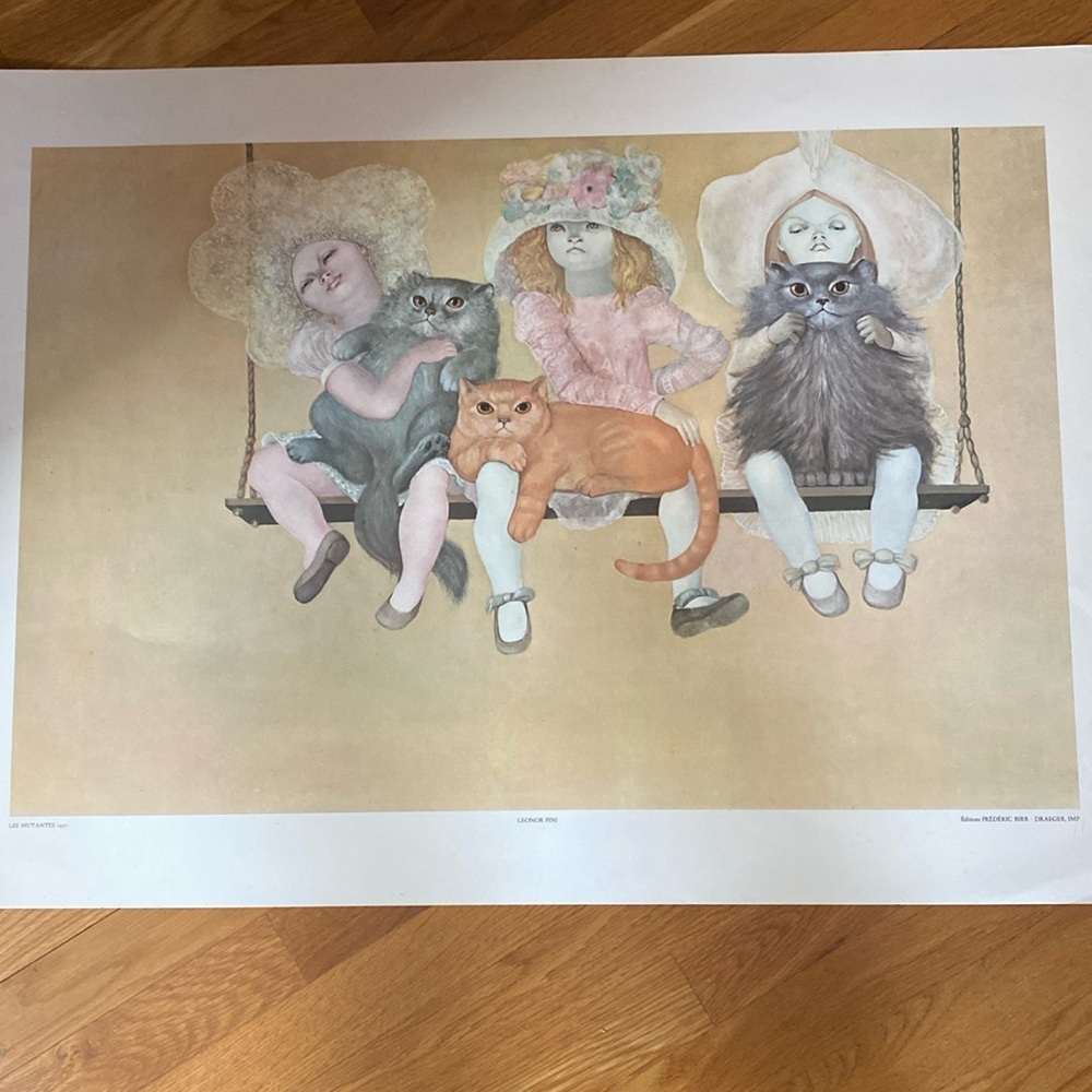 Art print Leonor Fini LES MUTANTES 1971